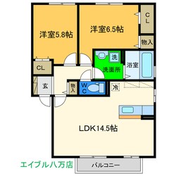 ヴァン・カルチェＡの物件間取画像